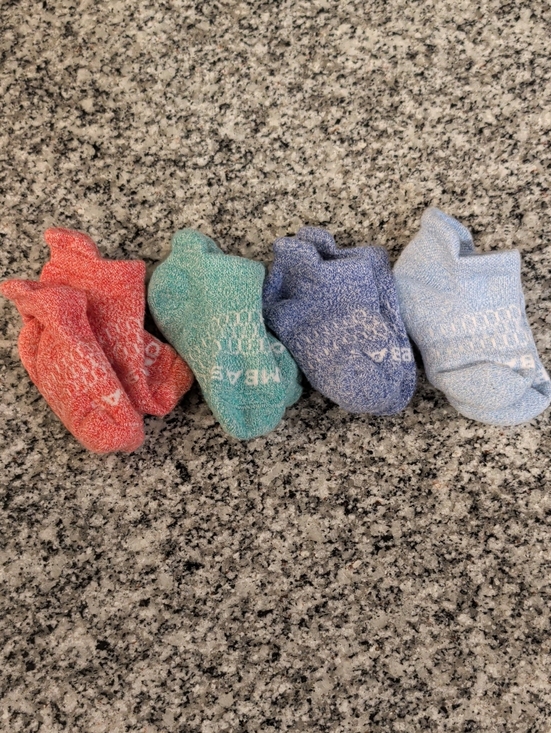 Bombas Other - Bombas Kids No-Show Socks in Coral, Teal, Navy and Light Blue